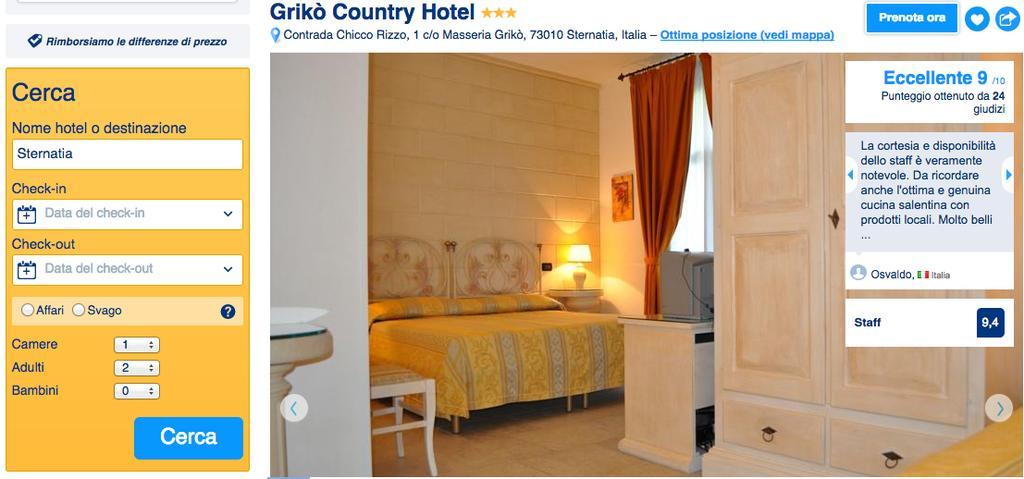 Griko Country Hotel Lecce Exterior foto