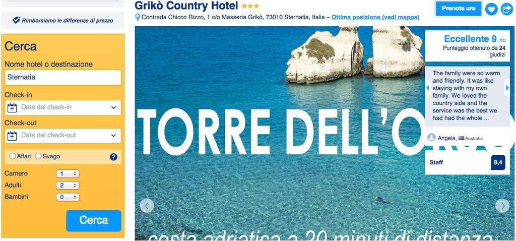 Griko Country Hotel Lecce Exterior foto