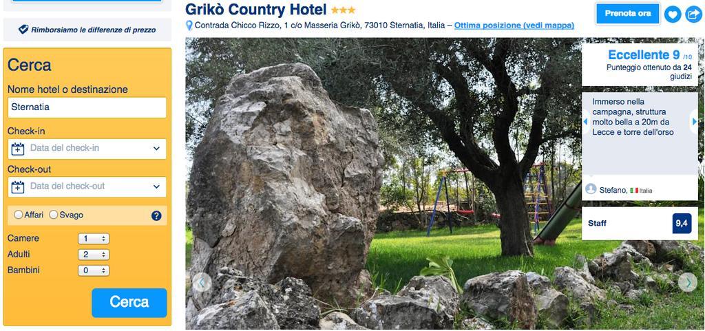 Griko Country Hotel Lecce Exterior foto